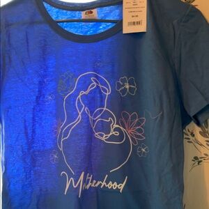 Motherhood Blue Small T-Shirt